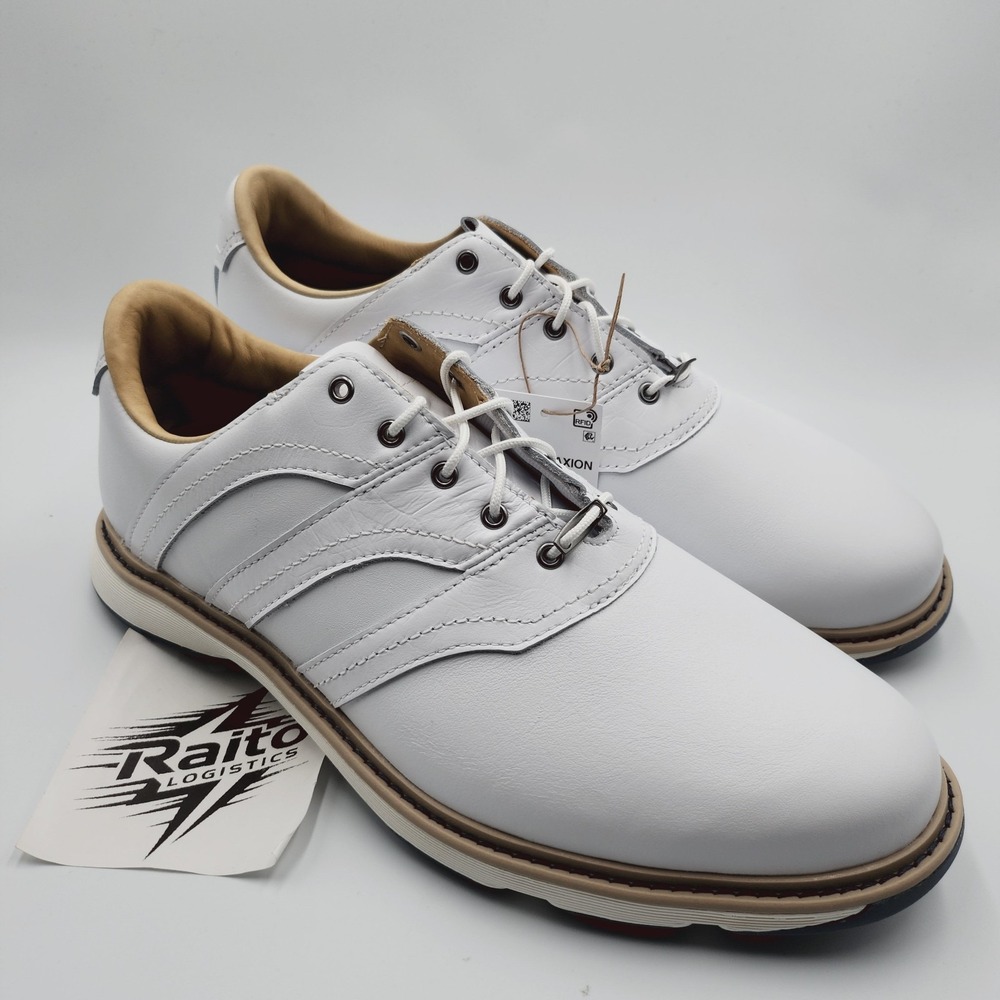 Unisex Sz M8.5/W9.5 Adidas Golf Shoes MC Z-Traxion Spikeless Cloud White IF2713